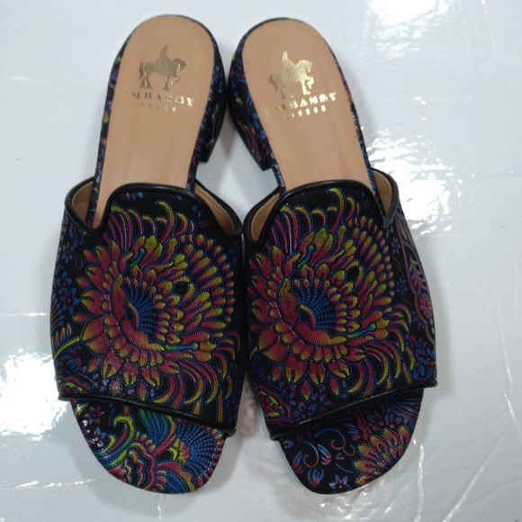 Embassy London women's slid on sandals - Picture 1 of 14